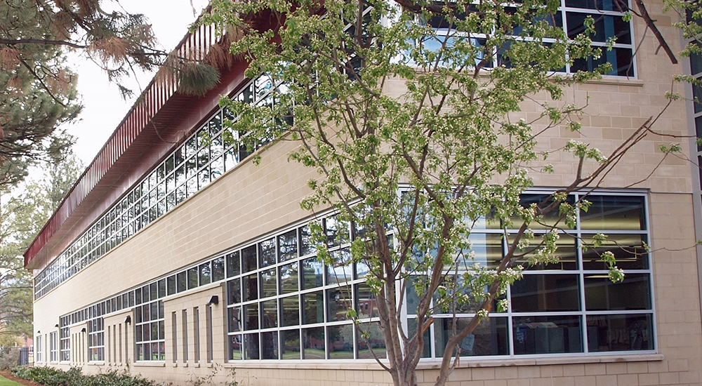 Exterior view of Boise resource hub building