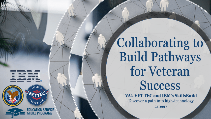 VA and IBM collaboration to build pathways for Veteran success