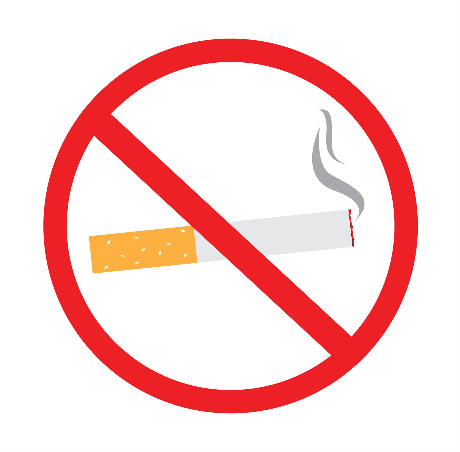 no smoking graphic