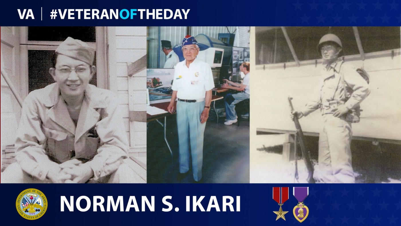 Army Veteran Norman S. Ikari is today’s #VeteranOfTheDay