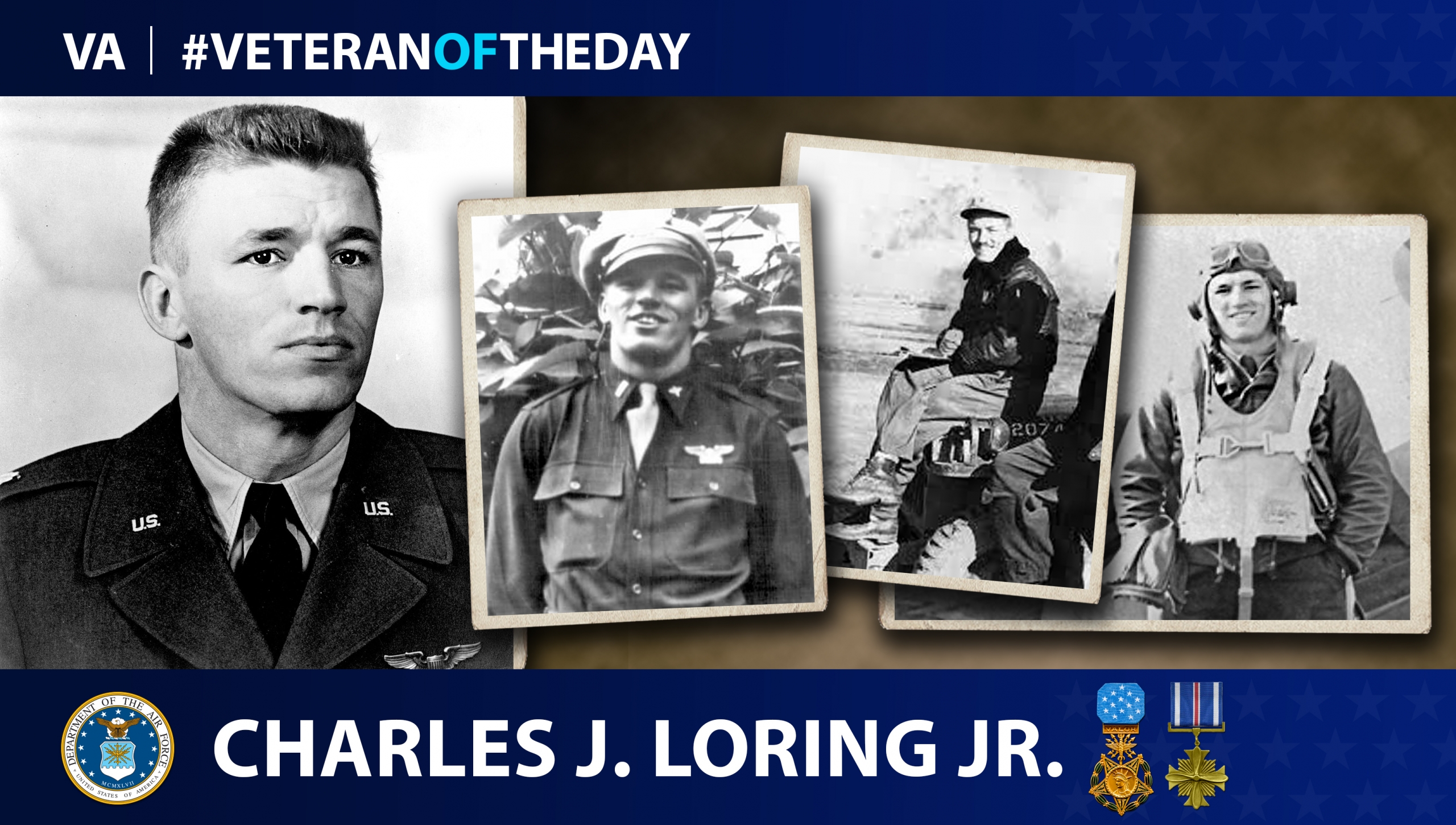 U.S. Army Air Forces Veteran Charles J. Loring Jr. is today’s Veteran of the Day.