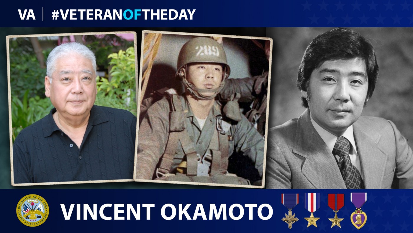 #VeteranOfTheDay Army Veteran Vincent Okamoto