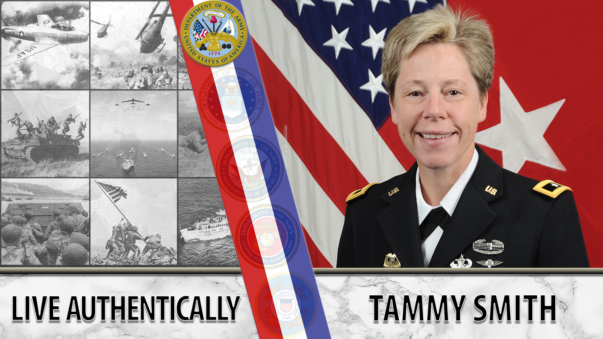 Maj. Gen. Tammy Smith Live Authentically VA News