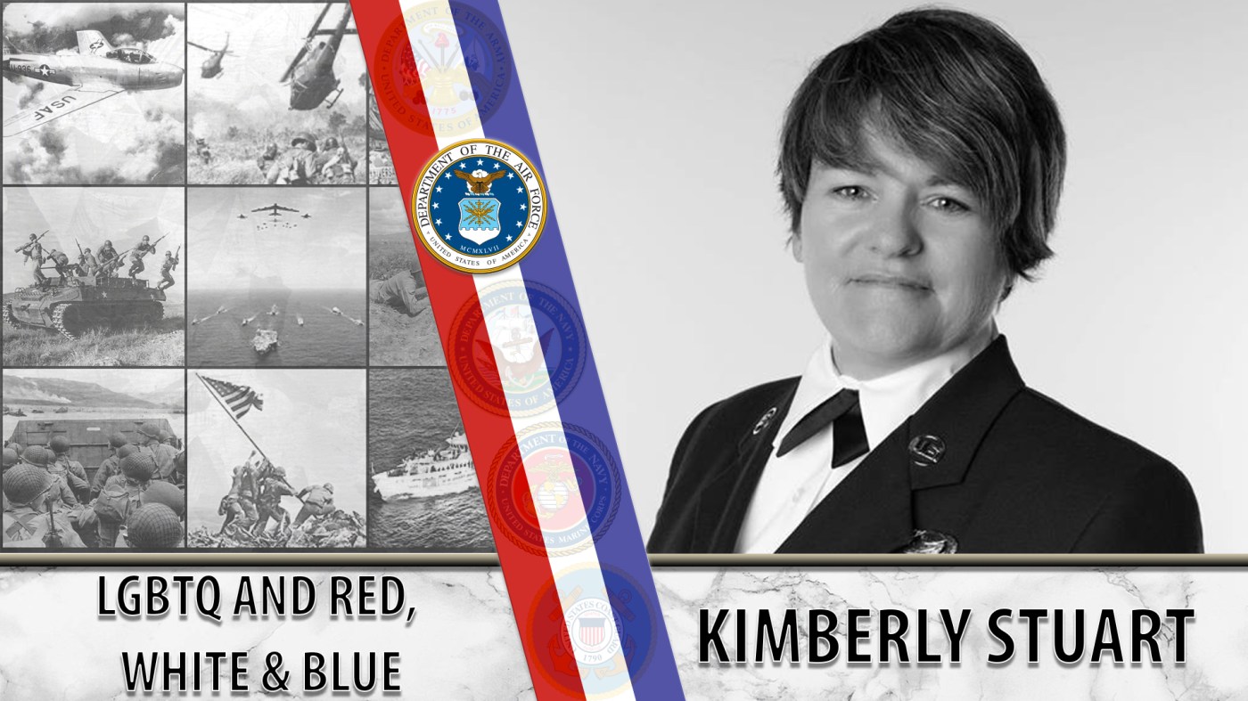 Kimberly Stuart: LGBTQ and Red, White & Blue