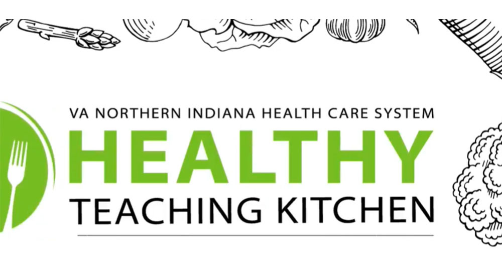 Healthy kitchen graphic banner
