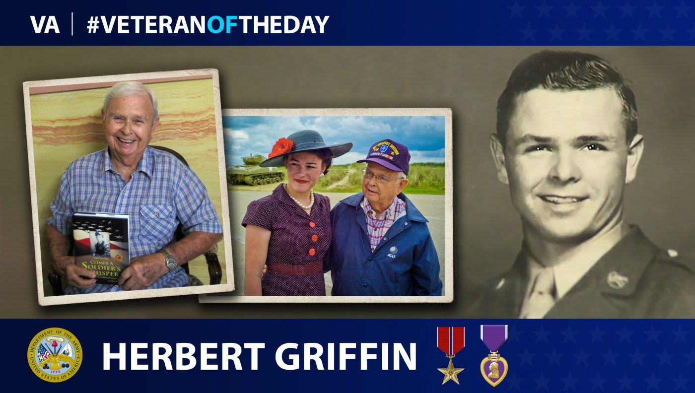 Army Veteran Herbert Griffin is today’s Veteran of the Day.