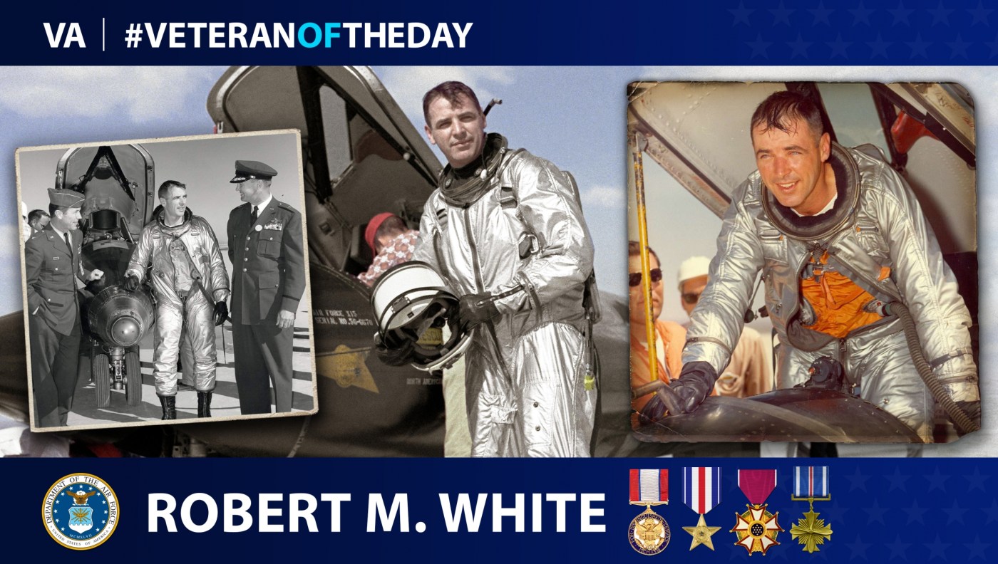 Air Force Veteran Robert M. White is today's Veteran of the Day.
