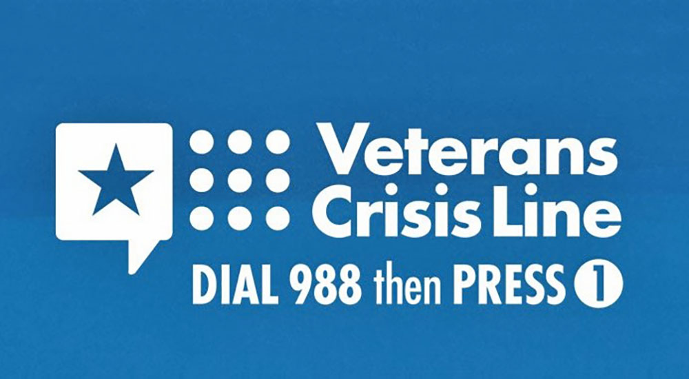 Veterans Crisis Line banner