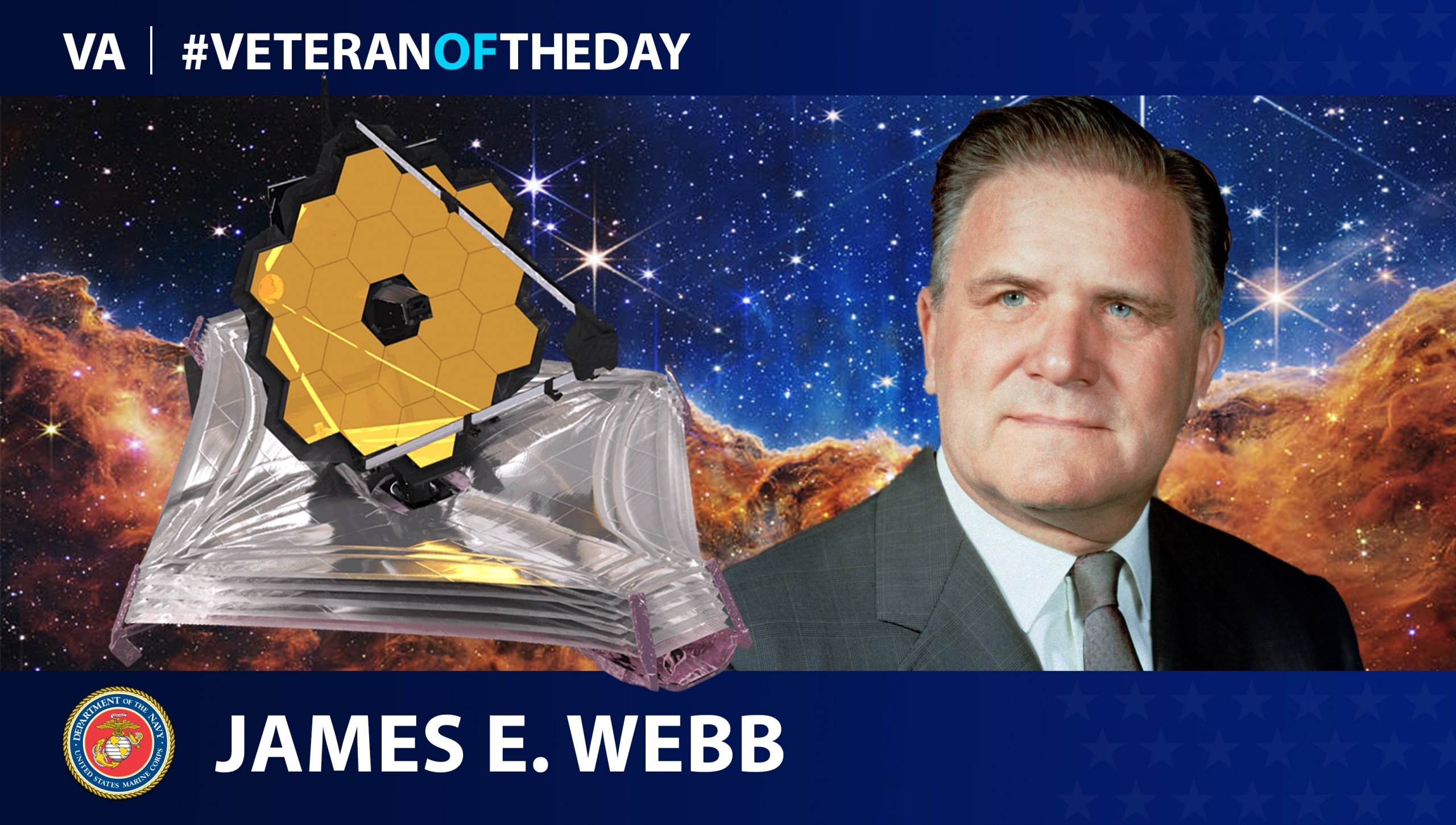 VeteranOfTheDay Marine Corps Veteran James E. Webb - VA News