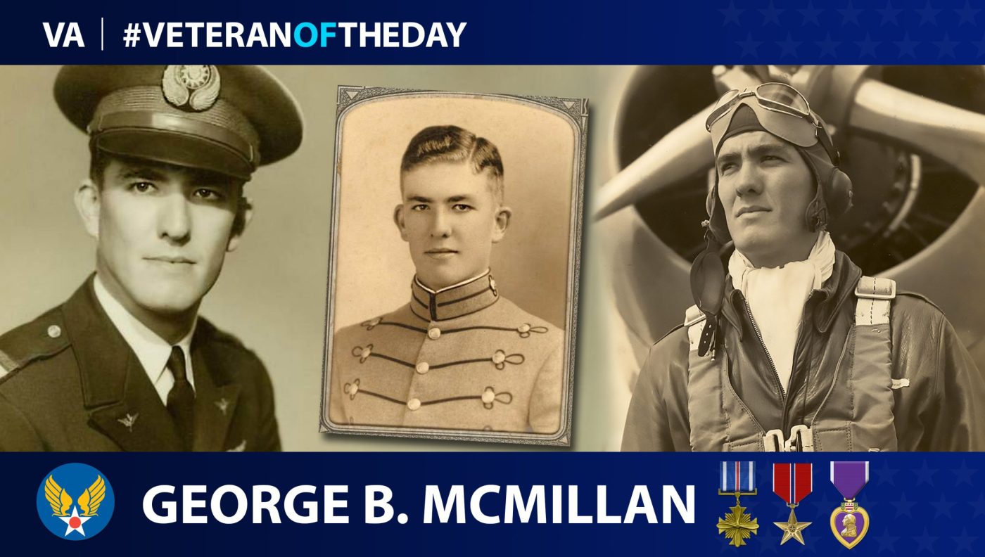#VeteranOfTheDay Army Air Forces Veteran George B. McMillan