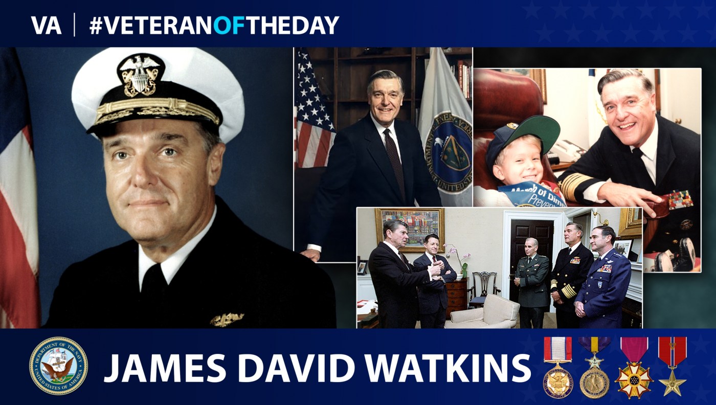 Navy Veteran James David Watkins is today's Veteran of the Day.