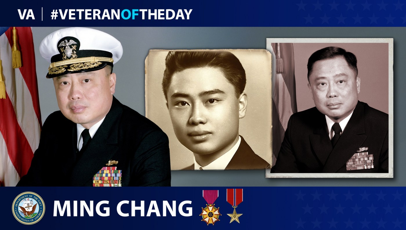 Navy Veteran Ming Chang is today's Veteran of the Day.