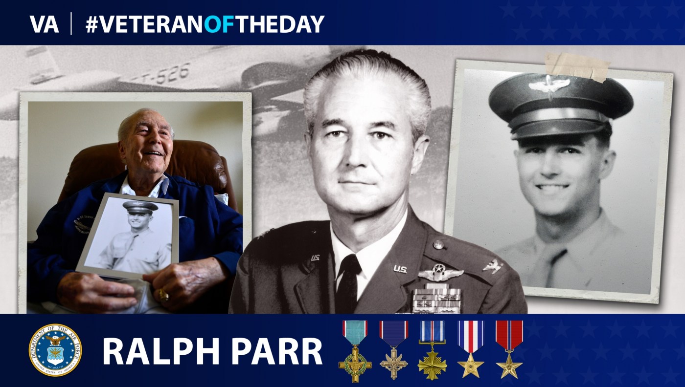 Army Air Forces Veteran Ralph Parr is today's Veteran of the Day.