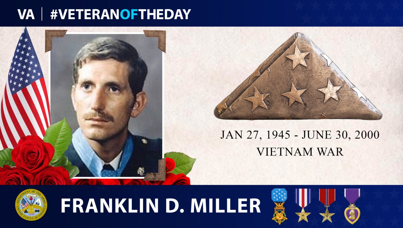Army Veteran Franklin Douglas “Doug” Miller is today’s Veteran of the Day.