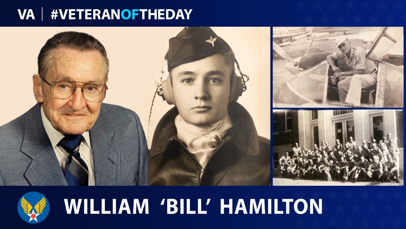 #VeteranOfTheDay Army Air Forces Veteran William Hamilton