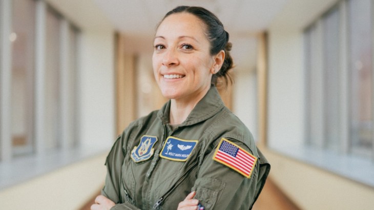 Maria Wesloh is an Air Force Veteran who now works as lead intermediate care technician in the emergency department in the VA Fayetteville Costal Healthcare System.