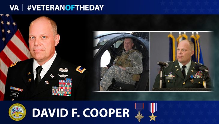 Army Veteran David F. Cooper is today’s Veteran of the Day.