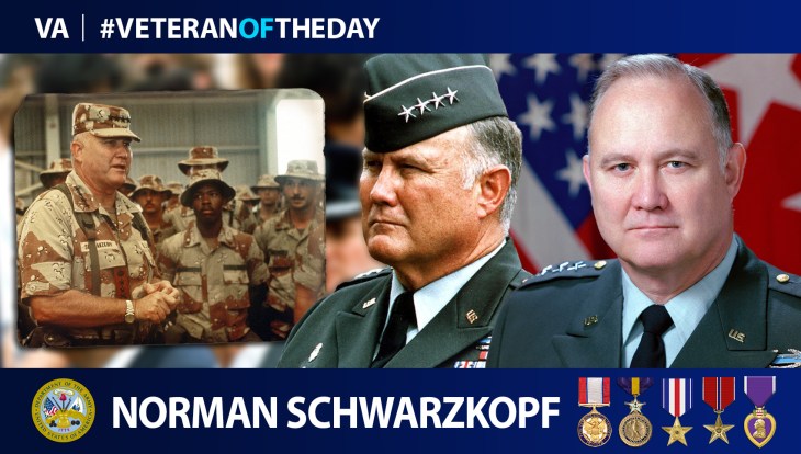 Army Veteran H. Norman Schwarzkopf is today’s Veteran of the Day.
