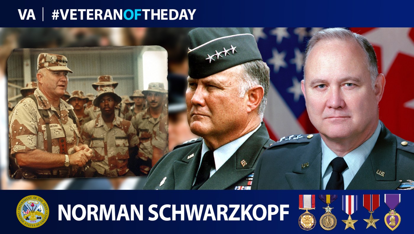 #VeteranOfTheDay Army Veteran Norman Schwarzkopf
