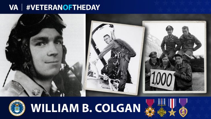 Air Force Veteran William B. Colgan is Today's Veteran of the Day.
