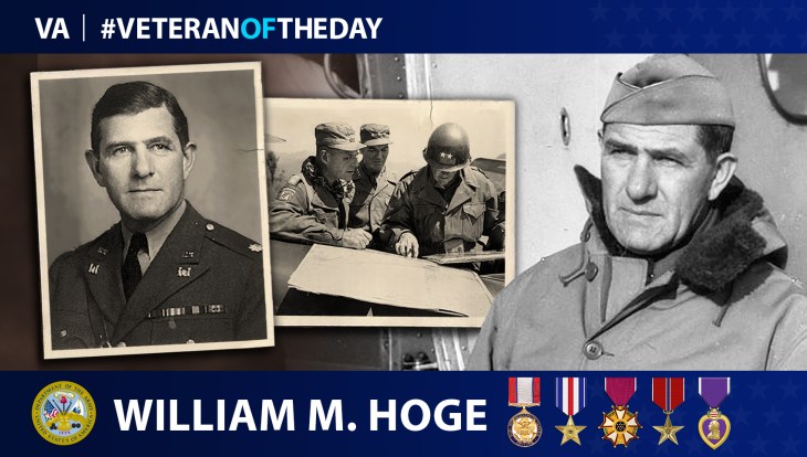 Army Veteran William Morris Hoge is today’s Veteran of the Day.