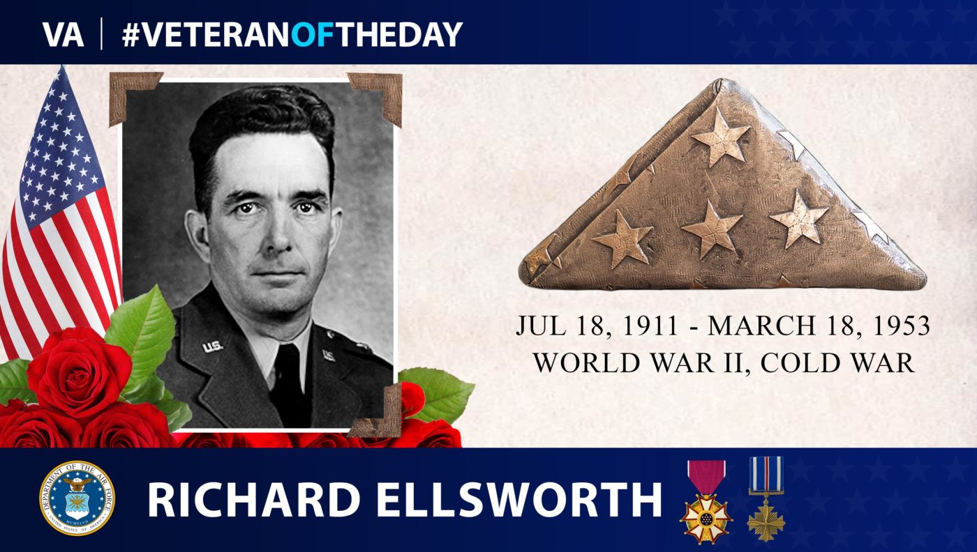 #VeteranOfTheDay Air Force Veteran Richard E. Ellsworth