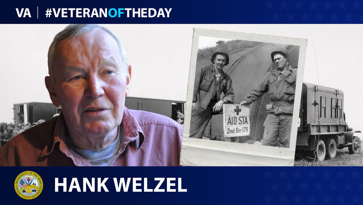 Army Veteran Hank Welzel is today’s Veteran of the Day.