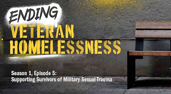 Podcast logo homelessness supporting survivors MST