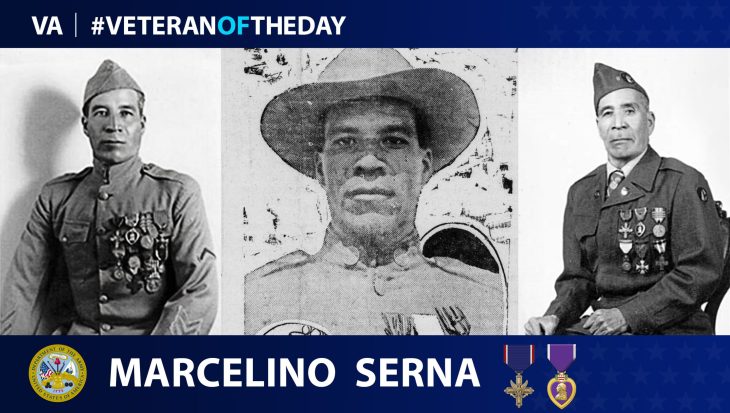 Army Veteran Marcelino Serna is today’s Veteran of the Day.