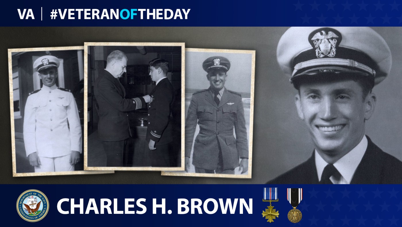 #VeteranOfTheDay Navy Veteran Charles H. Brown