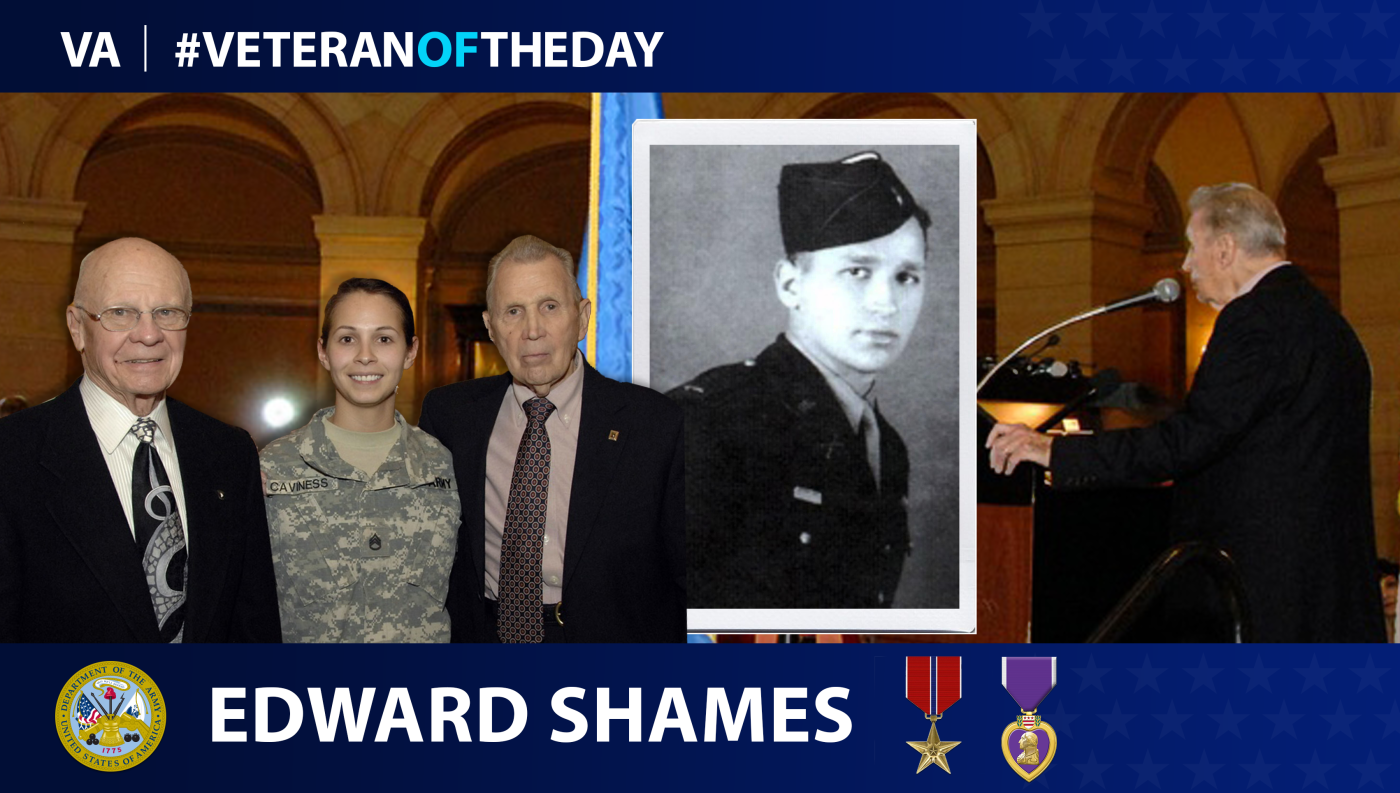 #VeteranOfTheDay Army Veteran Edward David Shames
