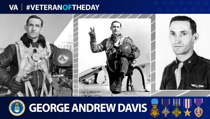 Air Force Veteran George Andrew Davis is today's Veteran of the Day.