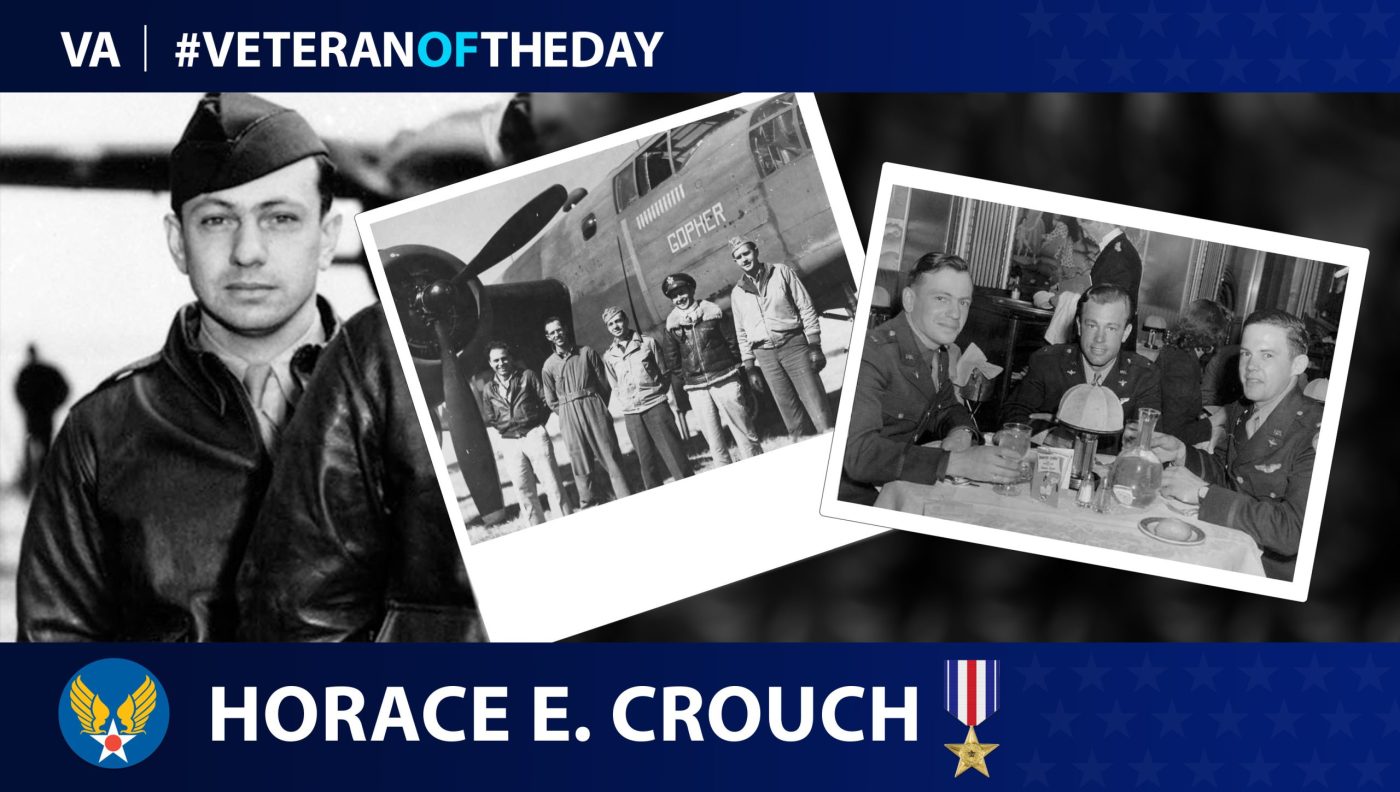 #VeteranOfTheDay Army Air Forces Veteran Horace E. Crouch
