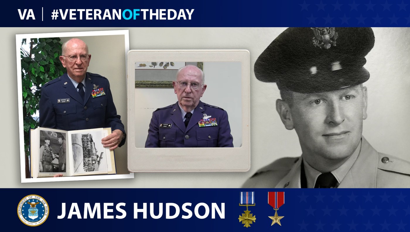 #VeteranOfTheDay Air Force Veteran James Hudson