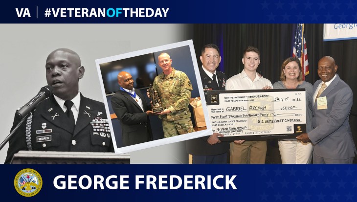 Army Veteran George L. Fredrick is today’s Veteran of the Day.