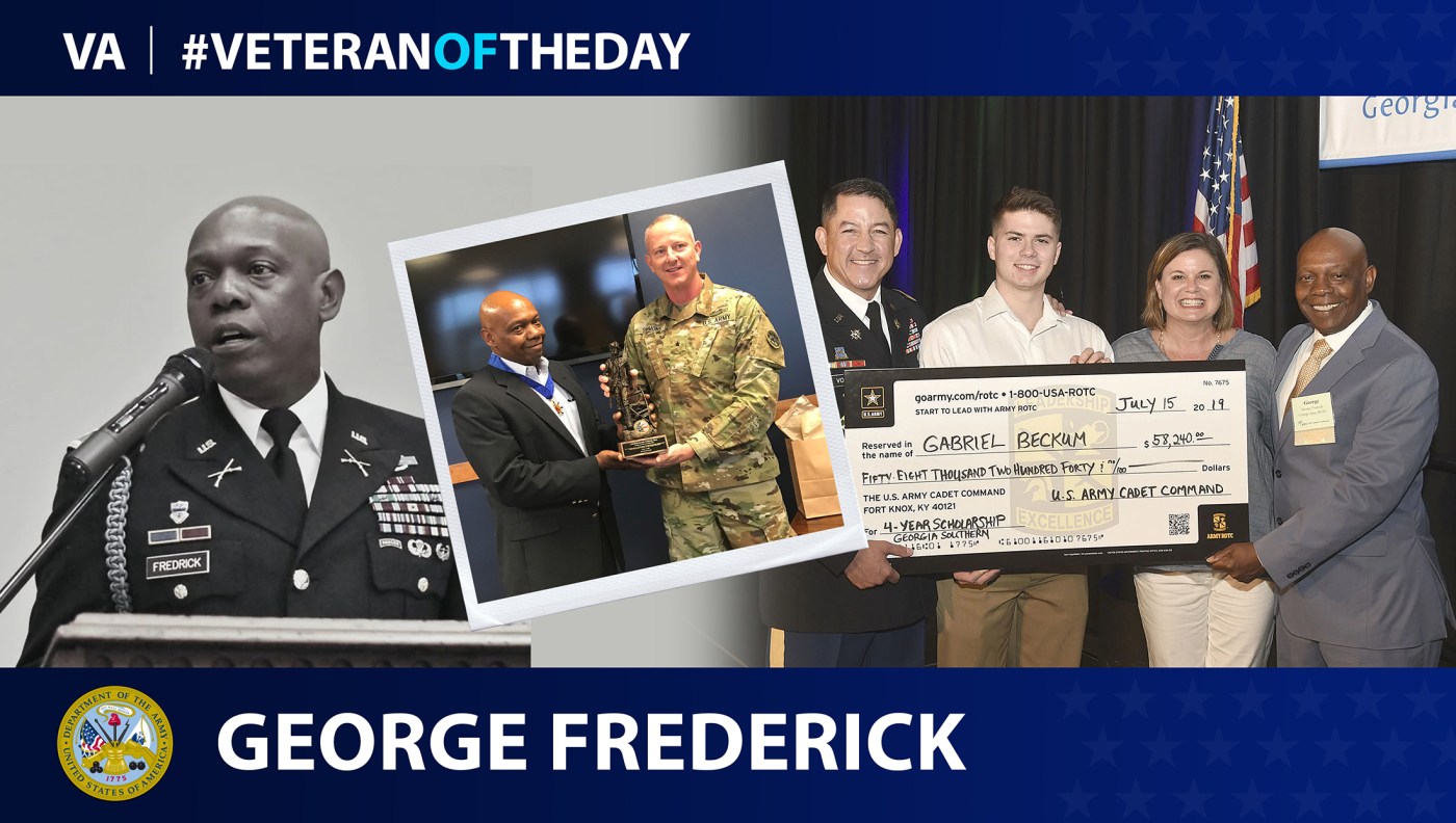 #VeteranOfTheDay Army Veteran George L. Fredrick