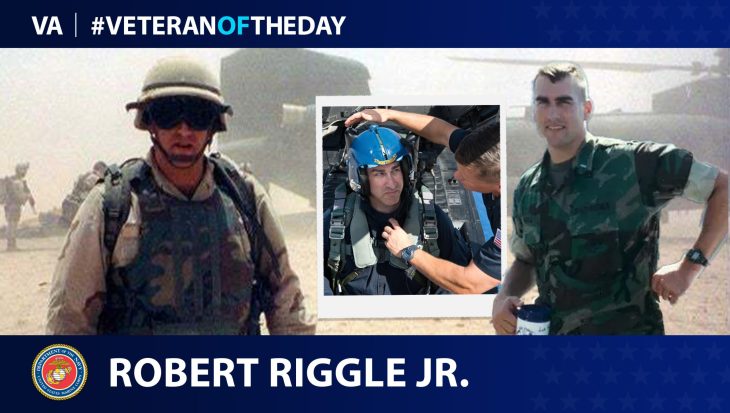 Marine Corps Veteran Robert Riggle Jr. is today’s Veteran of the Day.