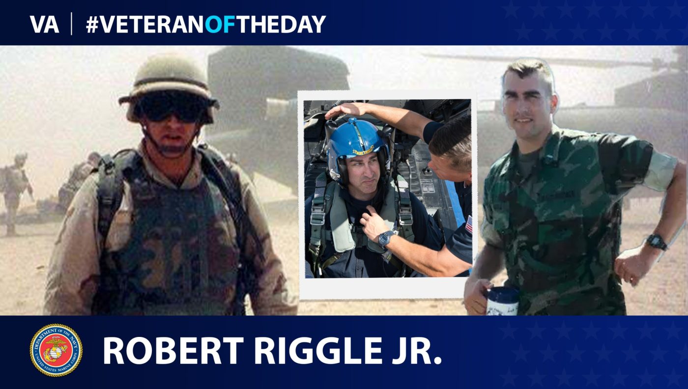#VeteranOfTheDay Marine Corps Veteran Robert Riggle Jr.