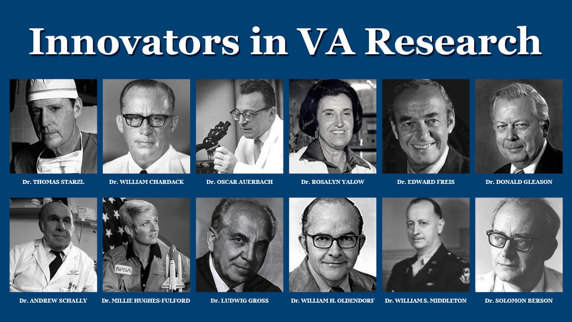 Throughout VA's history of more than 75 years, a stream of VA researchers, physicians and scientists have pioneered groundbreaking innovations.