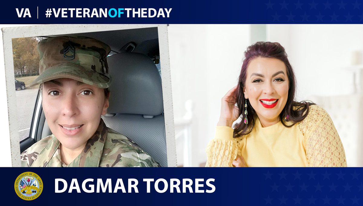 #VeteranOfTheDay Army Veteran Dagmar Torres