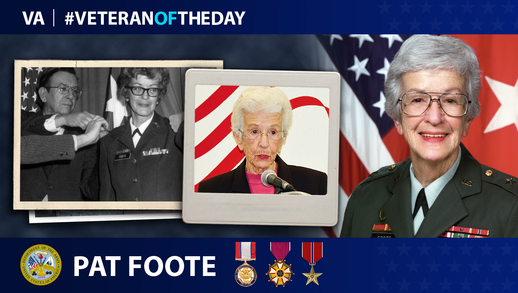 Army Veteran Pat Foote is today's Veteran of the Day.