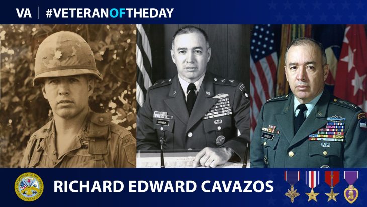 Army Veteran Richard Edward Cavazos is today’s Veteran of the Day.