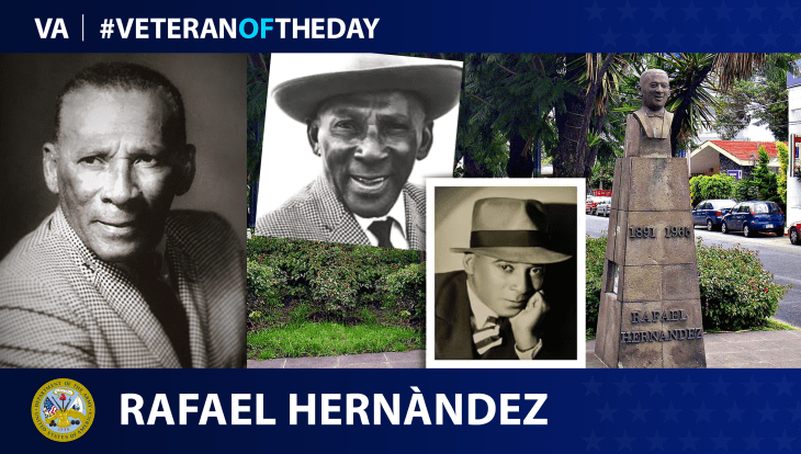 Army Veteran Rafael Hernandez is today’s Veteran of the Day.