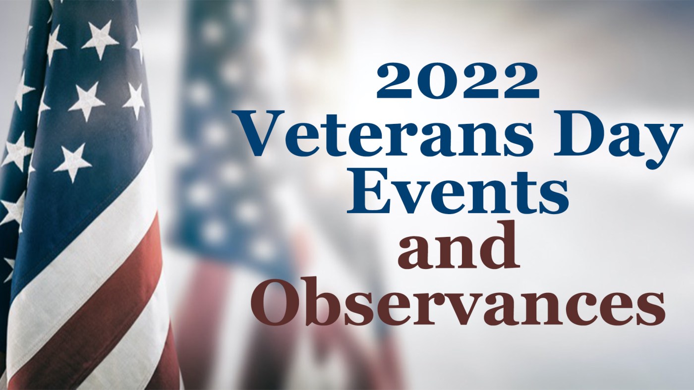 Veterans Day events and observances