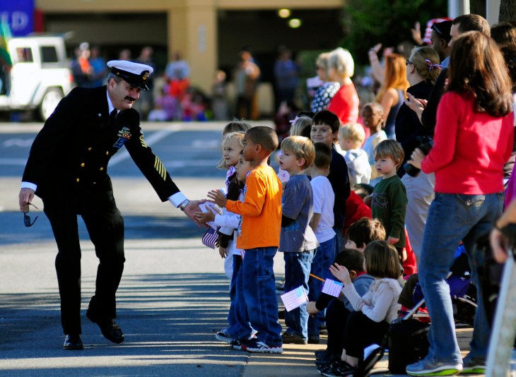 Each year, the Veterans Day National Committee hosts the annual Veterans Day observance at Arlington National Cemetery. This year, 33 communities in 25 states and the District of Columbia will also host VA-recognized Veterans Day observances to pay tribute to America’s heroes.