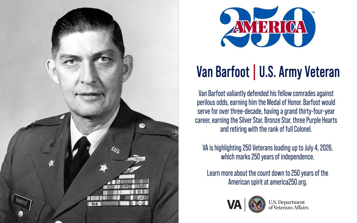 America250: Van Barfoot