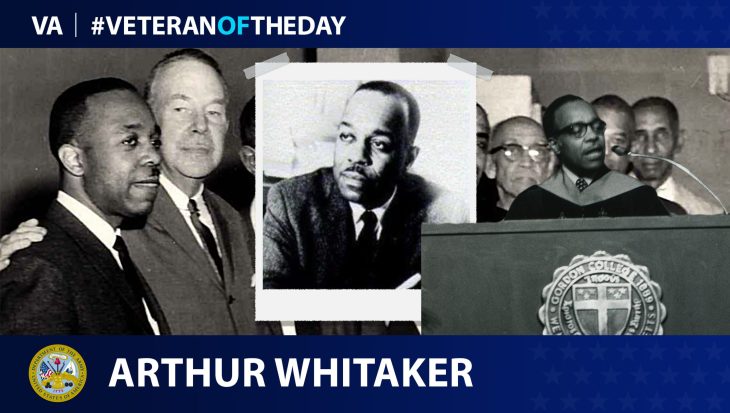 Army Veteran Arthur Whitaker is today’s Veteran of the Day.