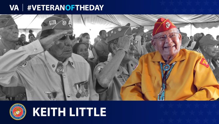 Marine Corps Veteran Keith Little is today's Veteran of the Day.