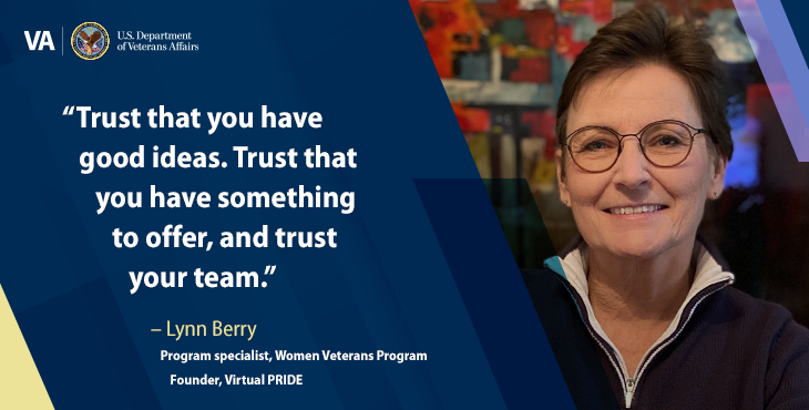 Lynn Berry credits her team for the success of Virtual PRIDE and the enthusiasm surrounding the event, which will be entering its third year in 2023.