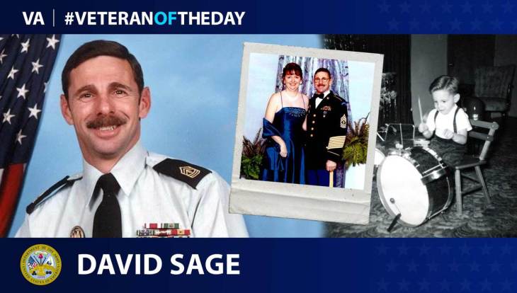 Army Veteran David Sage is today’s Veteran of the Day.